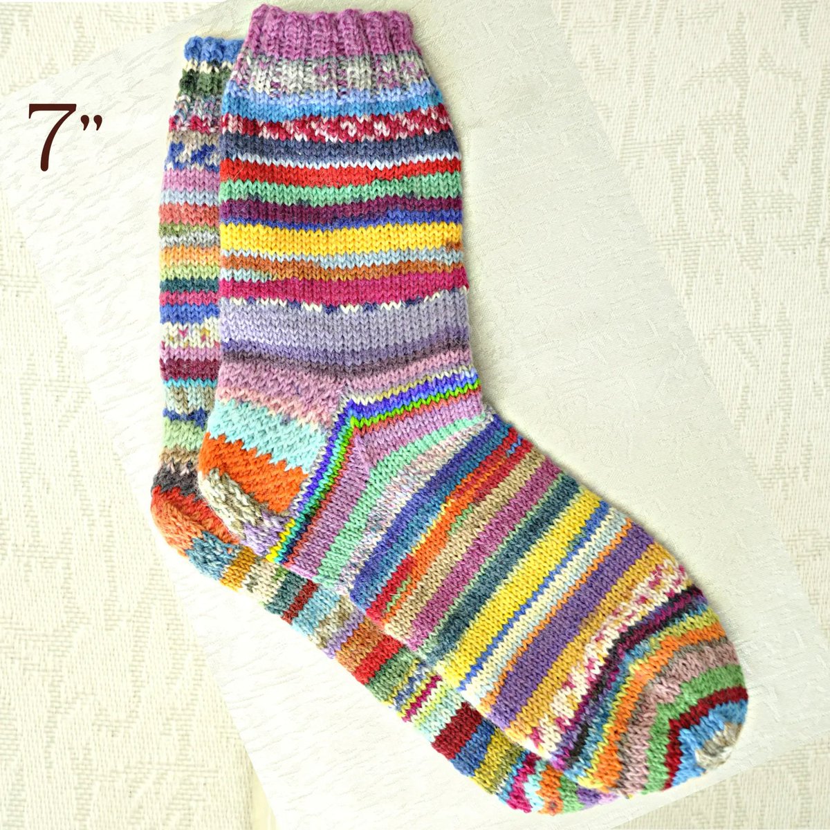 Hand knit wool socks for women who love colorful, odd, mismatched socks for the cold winter season tuppu.net/f8b05adf #love #photooftheday #RoseDay #AIPoweredS24 #woolsocks #artistaasiatico #instagood #beautiful #picoftheday #tbt #WomenSocks