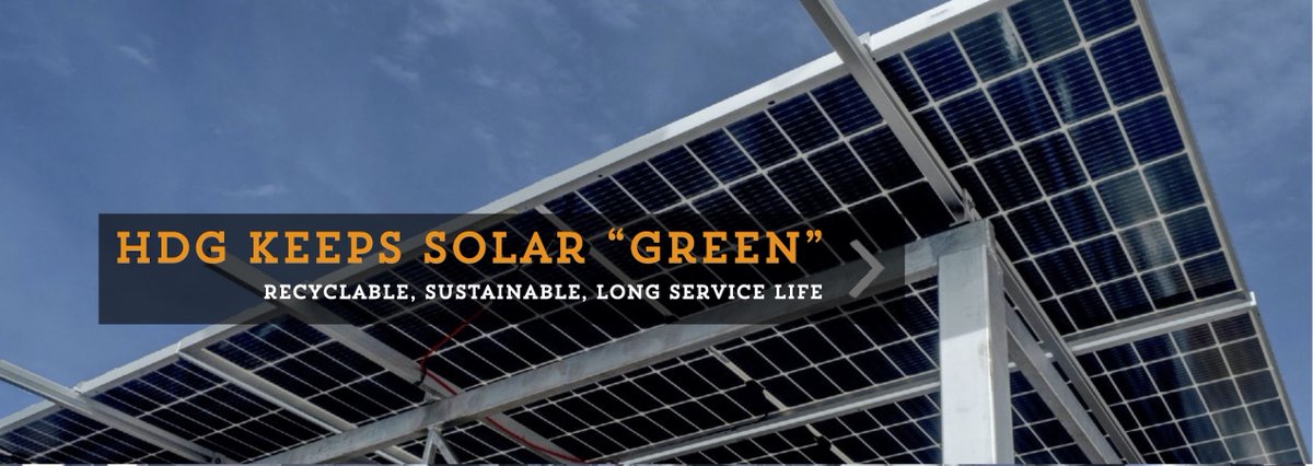 GalvanHotDip's tweet photo. How sustainable is your #solar farm? If you’re using bare steel, it’s not. The most specified type of #steel in solar power generation is #HotDipGalvanized (HDG) steel. Maintenance-free longevity is a major advantage. Sustainability is another!

More ➡️ https://t.co/YEeSZGtezs https://t.co/dE7D481dcz