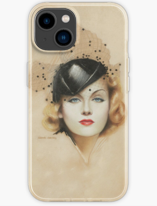Carole Lombard - Motion Picture magazine cover art, 1936 by Charles Gates Sheldon - iPhone Case
ON SALE NOW: bit.ly/3YcWe83

#carolelombard #iphonecase #oldhollywood #movielegend #coverart