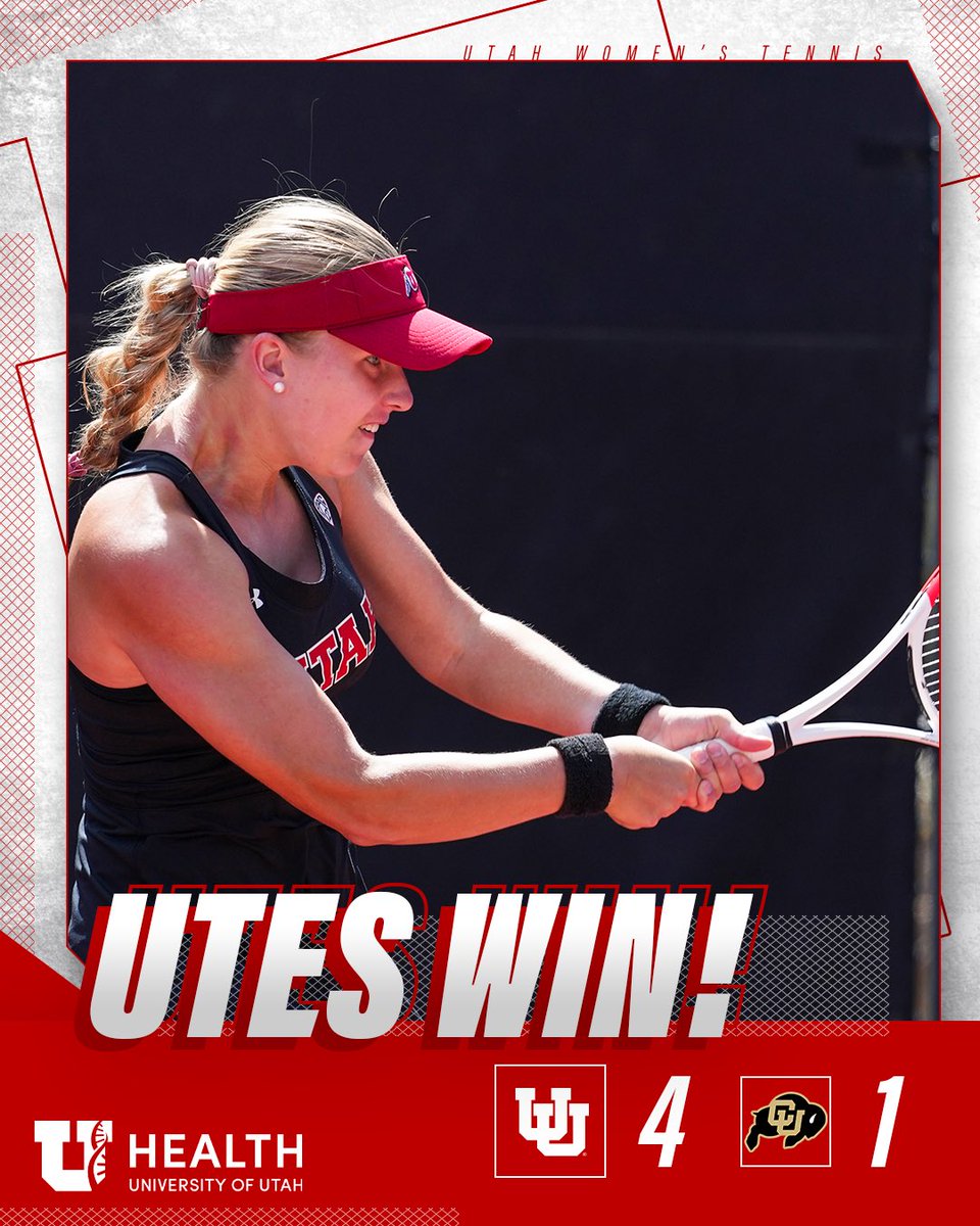 UTES WIN!!! Utah downs Colorado 4-1 to advance in the Pac-12 tournament. #GoUtes
