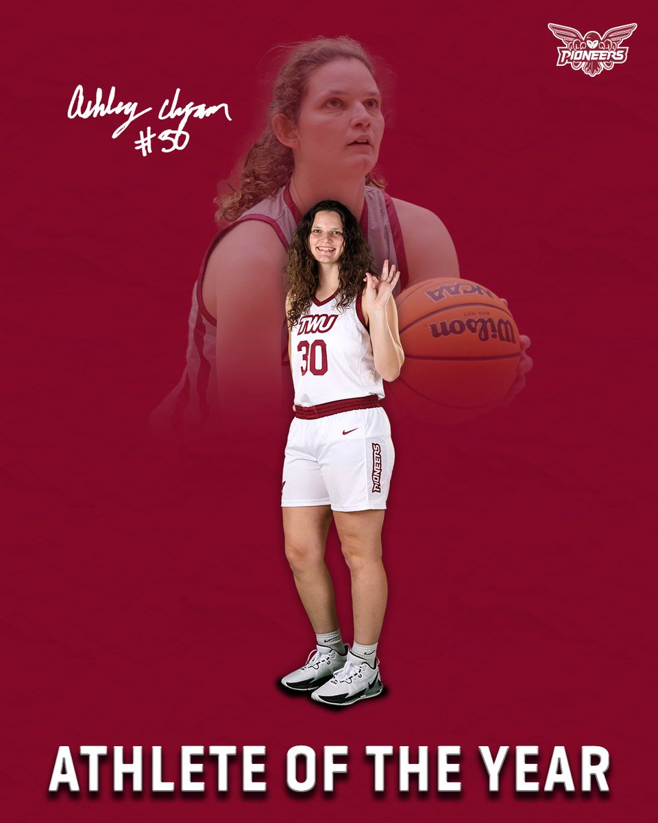 𝗣𝗜𝗢𝗡𝗘𝗘𝗥 𝗔𝗧𝗛𝗟𝗘𝗧𝗘 𝗢𝗙 𝗧𝗛𝗘 𝗬𝗘𝗔𝗥 🏆

The 2024 Pioneer Athlete of the Year is  𝗔𝗦𝗛𝗟𝗘𝗬 𝗜𝗡𝗚𝗥𝗔𝗠! 

#PioneerProud | #2024Oakleys