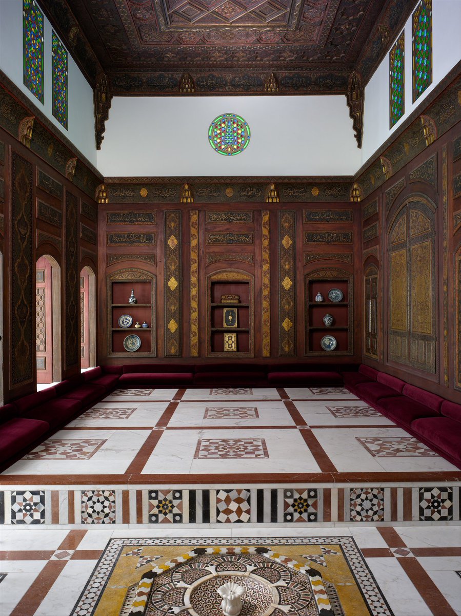 an interesting practical case study in religious aesthetics surfaced when the metropolitan museum of art, in 2011, opened a wing of the museum titled: Art of the Arab Lands, Turkey, Iran, Central Asia, and Later South Asia

functionally, this is the islamic wing of the museum: