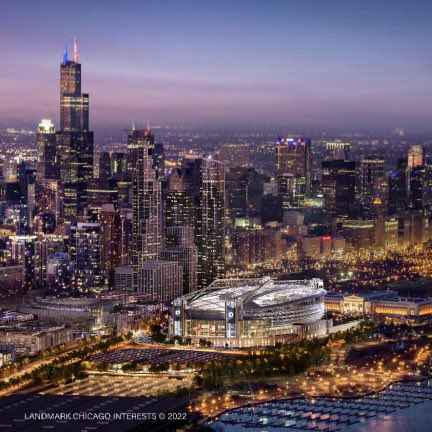 If Chicago had real visionary leadership: @ChicagoBears would self-finance retrofit of Soldier Field w/ roof & added capacity, enabling Super Bowl, AND, Chicago builds new Ohio-Columbus rail tunnel enabling direct rail service from entire metro to Soldier Field. 🧵 1/7