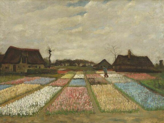 Vincent van Gogh, Hollanda'da Çiçek Tarlaları