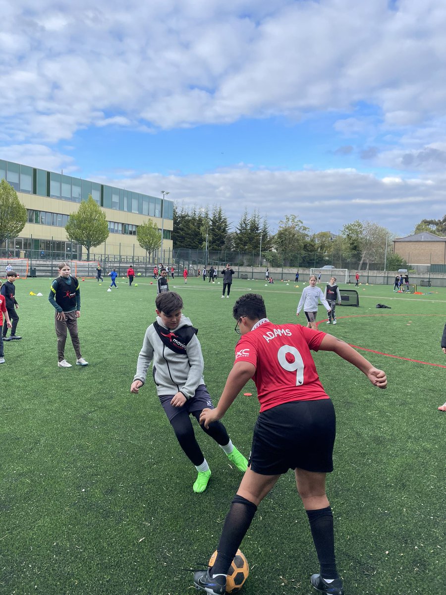 MMSoccerSchool's tweet photo. The Developmental Programme are loving our new structure for the summer term. A strictly games based approach. Learning the game through 3vs3 and 4vs4s. https://t.co/oKCM6YJbgz