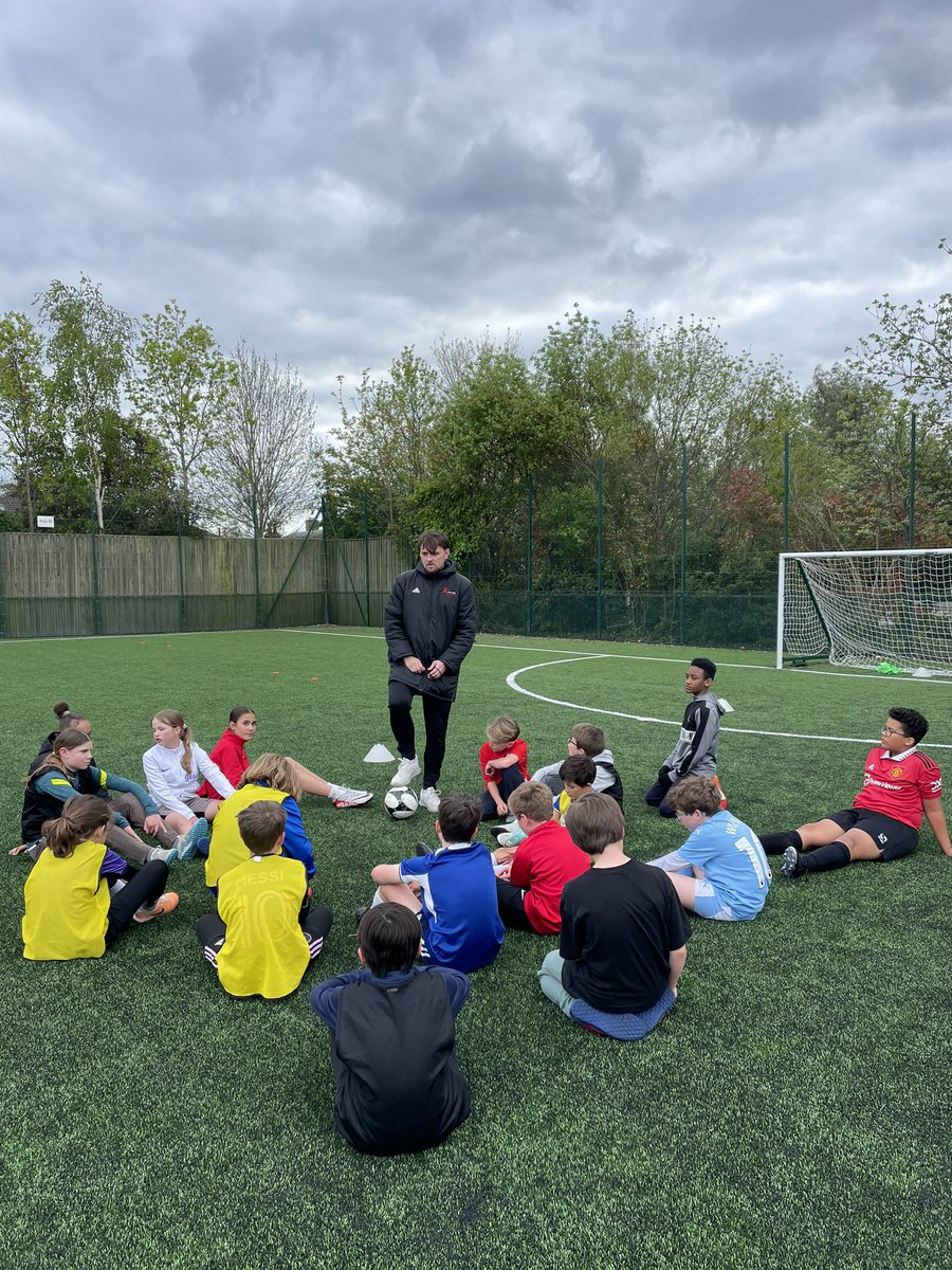 MMSoccerSchool's tweet photo. The Developmental Programme are loving our new structure for the summer term. A strictly games based approach. Learning the game through 3vs3 and 4vs4s. https://t.co/oKCM6YJbgz