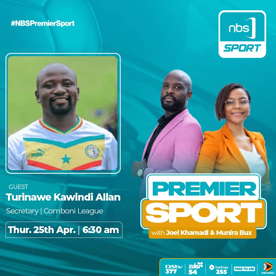 TheComboni's tweet photo. Tune in to @NBSportUg tomorrow from 6:30am. We live!
There we go! @KawindiTurinawe
@NimurungiSolom1
@KingShots1
#NBSPREMIERSPORT
#ComboniLeague
#Kingshots https://t.co/TMf7eRNzJI