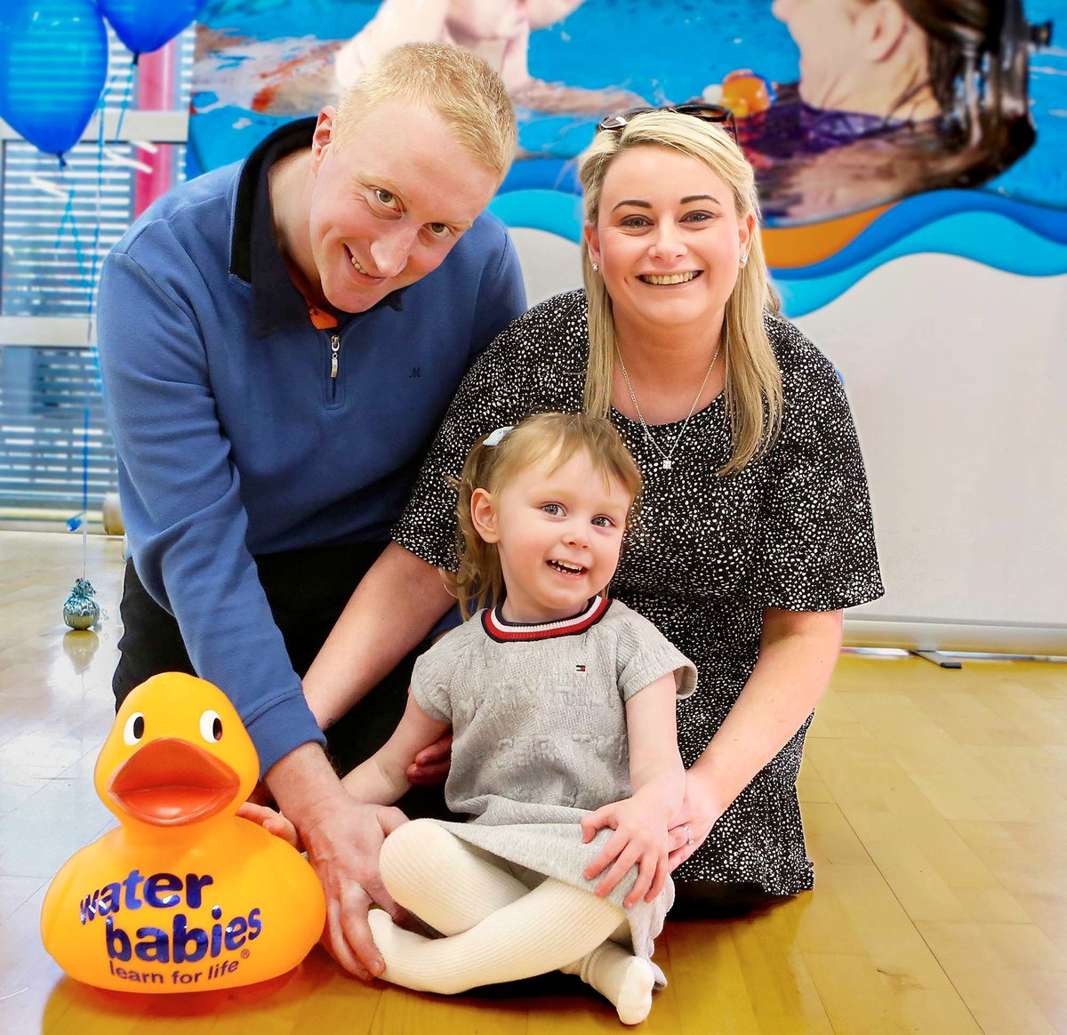 Fearless Killarney toddler Rachel Nolan is already swimming like a pro and showing exceptional prowess at her swimming lessons each week – the two-year-old was one of 14 Water Baby Heroes awarded at a special event in Dublin last week.