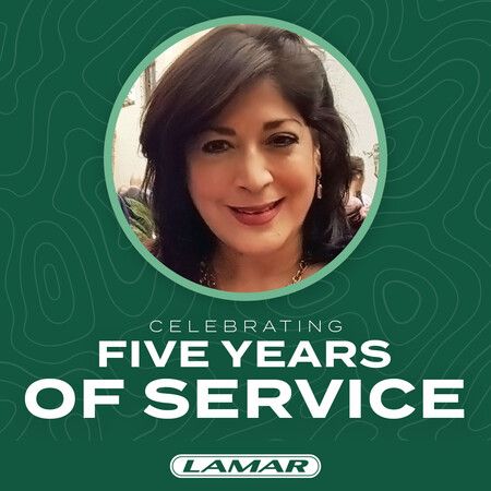 Liza Stockwell, our Airport Advertising Manager for @fly_okc and @SATairport, is celebrating her 5th anniversary at Lamar! We love having her on our team and are so appreciative of everything she does to help us succeed. #EmployeeSpotlight #LamarAirportAdvertising #LamarOOH