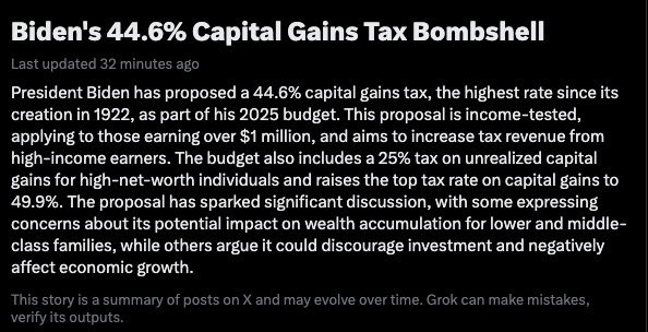 Taxes on unrealized capital gains is the most absurd galaxy brain idea ever conceived