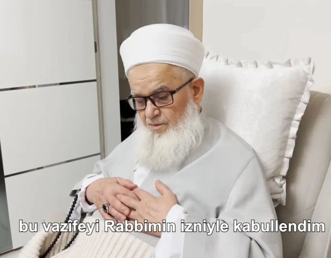 İsmailağa Cemaati Başvekili Denizlili İbrahim Efendi Hocamız hayırlı olsun Rabbim utandırmasın 🤲🤲 Bir maşaallah alırız 🌹🌹