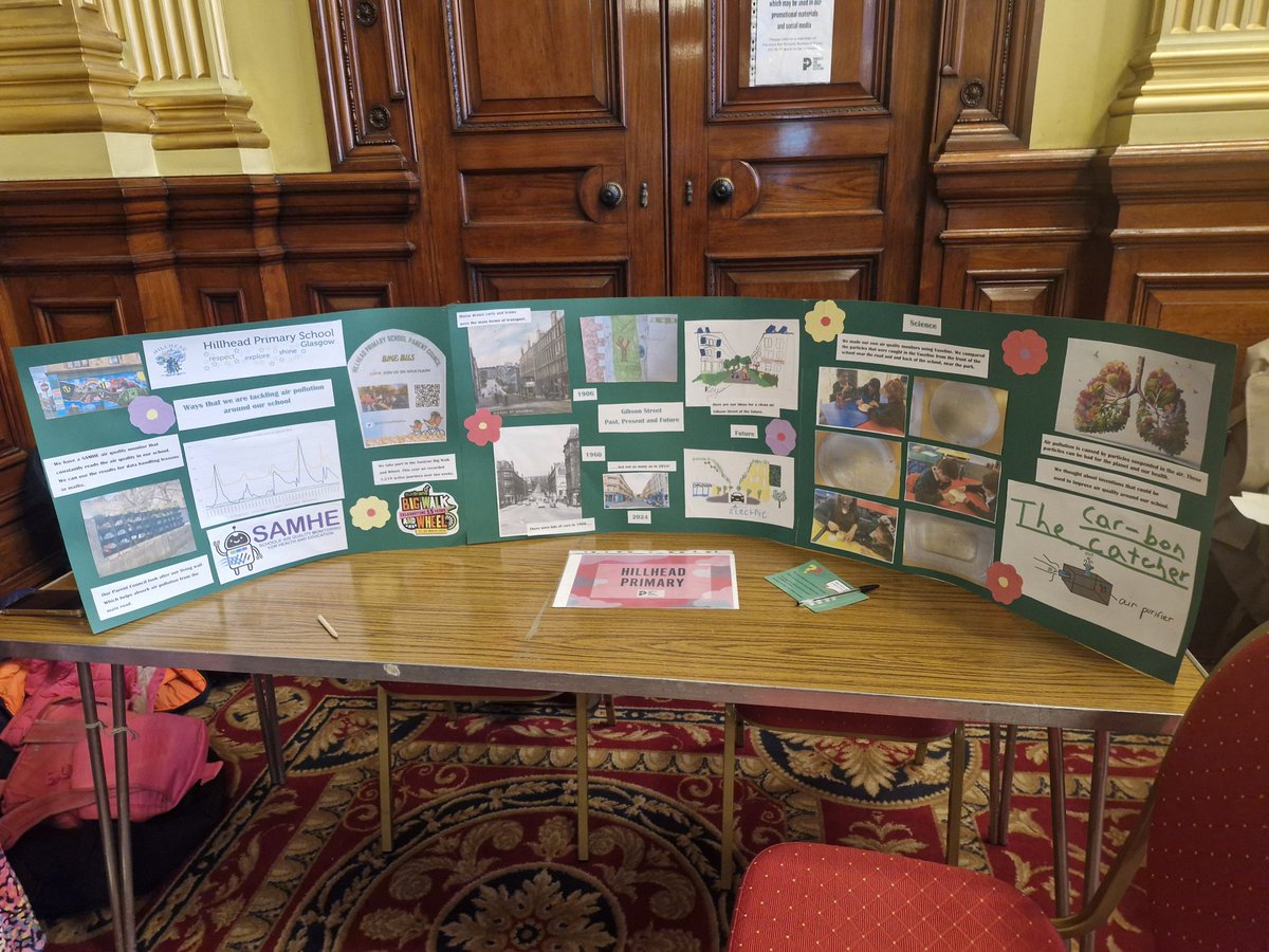 SeonadHoy's tweet photo. It was great to hear from pupils @HillheadPrimary and @DunardPSandNC about their concerns about air pollution today @P4F_Scotland event. We need to do more to reduce transport emissions, protecting our children's health and our planet's future. https://t.co/a6lzCkmzUS