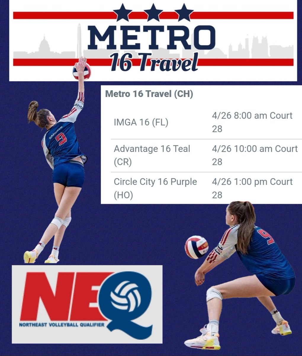 NEQ 🔜 PHILADELPHIA 

#volleyball #tournament #classof2026 #volleyballrecruiting #athlete #clubvolleyball #neq