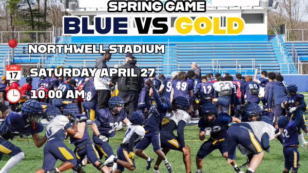 Blue vs Gold Spring game this Saturday 4/27/24! ⏰ to compete ☝️🙌🏻