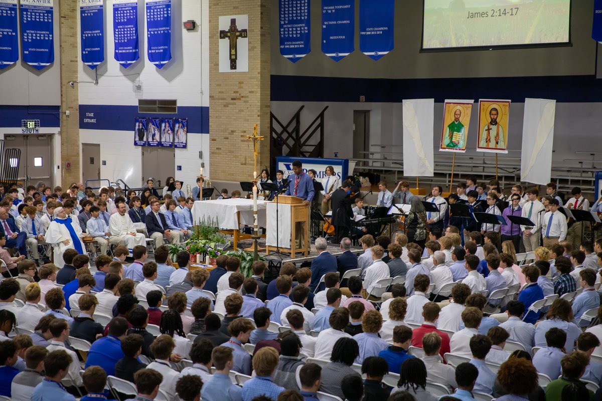 Today, we celebrated our Commissioning Mass. Our community gave blessings to those serving on mission and immersion trips this summer, along with our faculty and staff who will not be returning next school year. As Fr. Manahan said: Faith - Live It Love - Show It Hope - Be It
