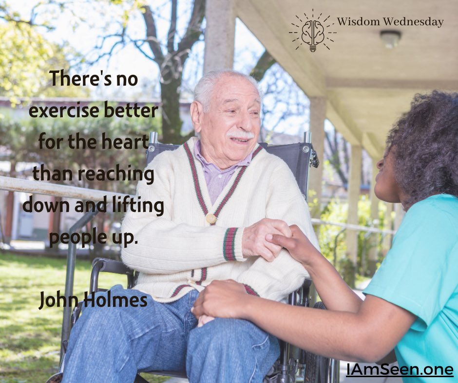 Can you help us bench press some very deserving caregivers? Visit iamseen.one today to donate and do just that!

#wellseen #seenheardloved #caringforcaregivers #mealsforcaregivers #resourcesforcaregivers #familycaregivers #liftothersup #wisdomwednesday