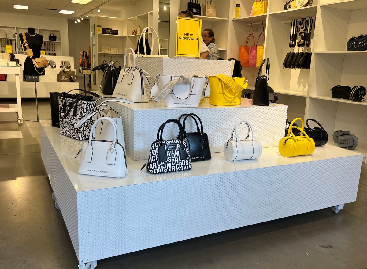 Marc Jacobs at Rio Grande Valley Premium Outlets invites you to shop their seasonal must have's and latest arrivals up to 50% off. Don't miss out on final Marc down's up to 70% off. *Exclusions apply.