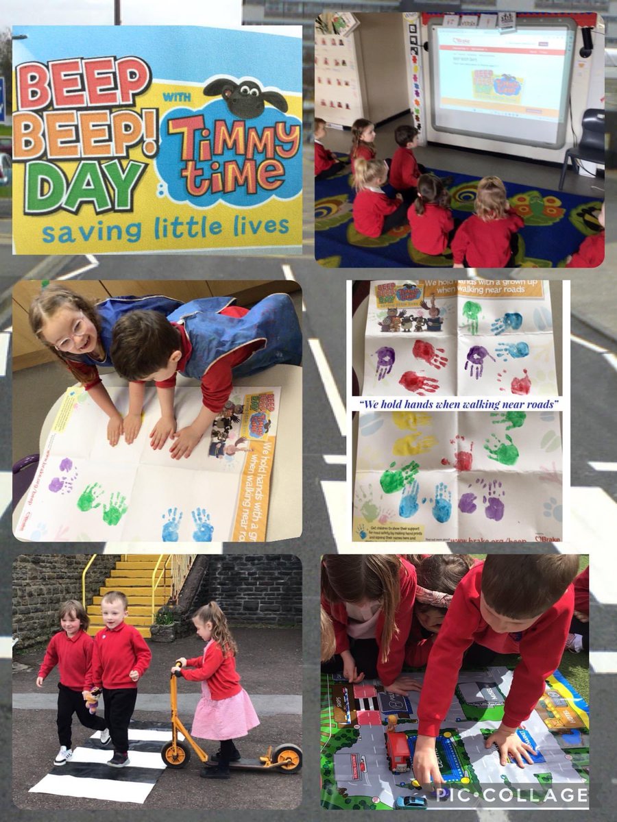 Keeping our youngest pupils safe with ‘Beep BeepDay’ today. #wgsb #healthyconfidentindividuals