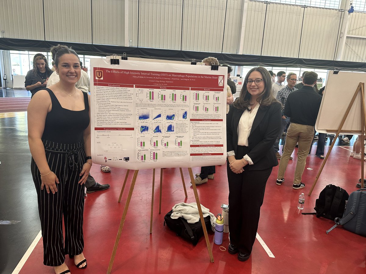 wagner_mj's tweet photo. I’ve had a wonderful year as a VAP at Ursinus! Today the college celebrated student achievement. It has been a pleasure to work with 9 undergraduate research students! Total of 3 posters presented. Talented group of students that bring a lot of passion to what they do! https://t.co/A1BHQMqNYQ