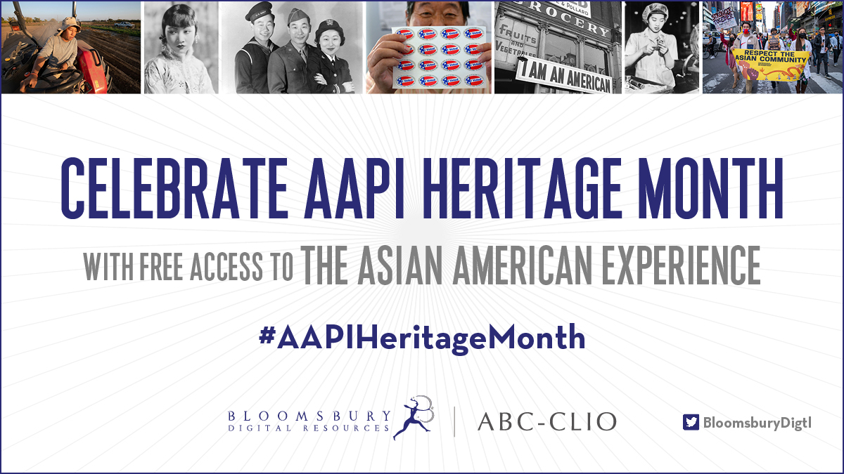 The Asian American Experience research database supports coursework in history and ethnic studies. Explore the full database for free from May 1-31 during #AAPIHeritageMonth - learn more here!👉 bit.ly/3JxKR5i 👀 Watch this space for info on how to access the database!