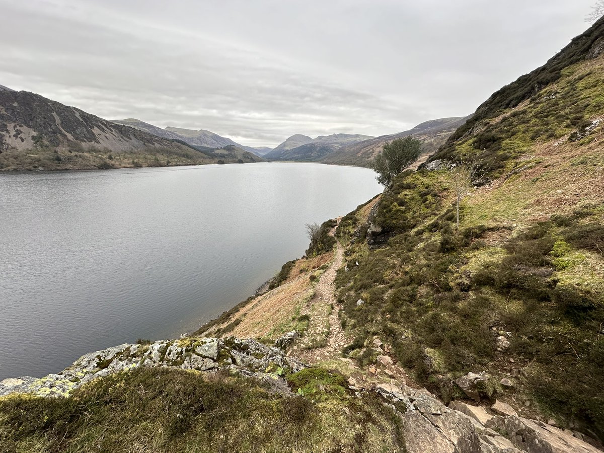 JenWalkingUK's tweet photo. Ennerdale was so calm and peaceful. Loved seeing 3x grasshopper warblers 🐦 in area. Then route climbed up and over to Honister before descending to Borrowdale. Amazing mountain views! 🥾 

#NationalTrail #LakeDistrict #CoastToCoast #C2C https://t.co/c91IXG0PE2