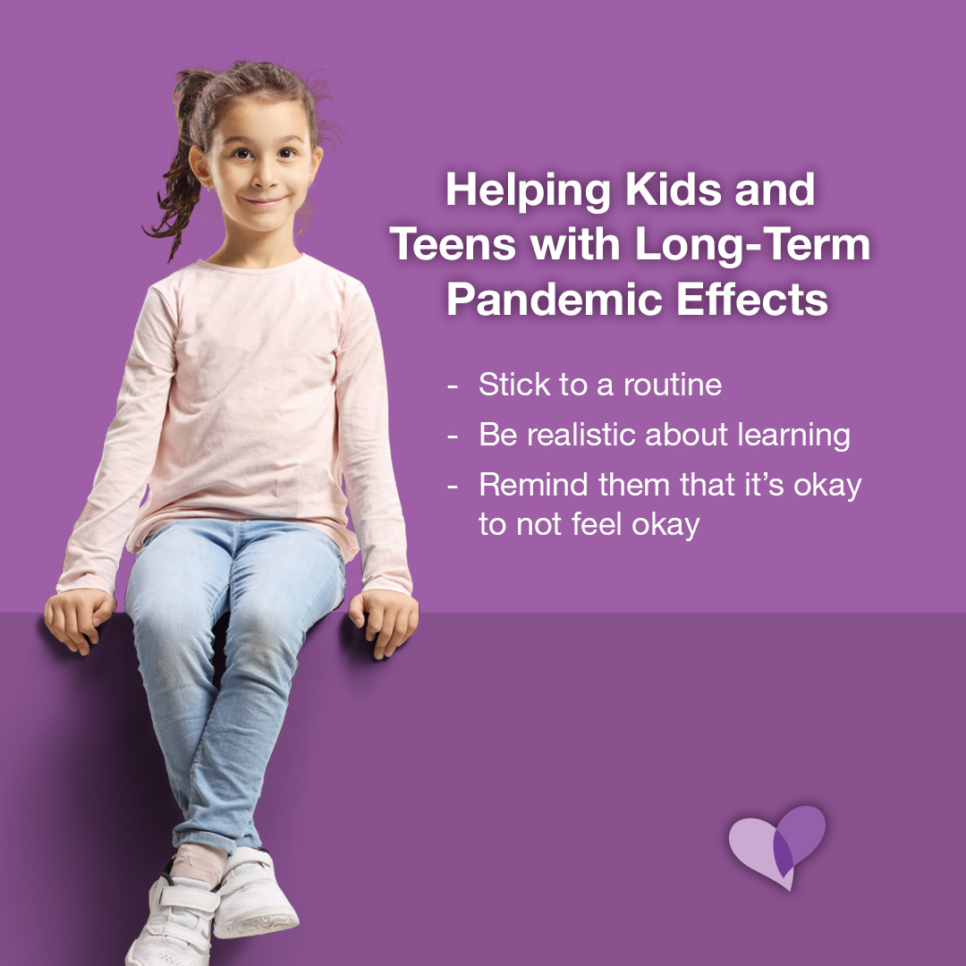 There are concerns about the long-term impact the pandemic can have on kids and teens’ mental health. Here are ways parents and caregivers can help.