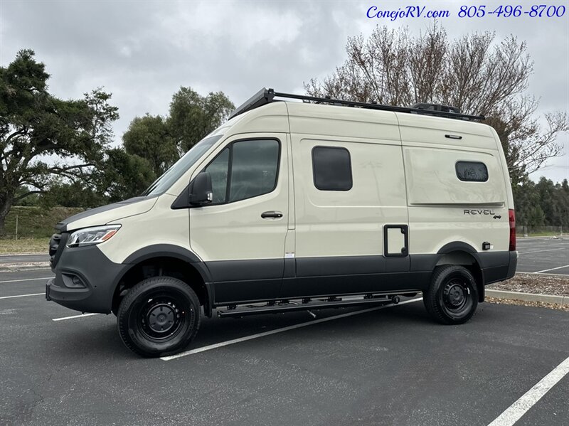 2024 #Winnebago #Revel 44E 4X4 Sprinter Mercedes Turbo Diesel, 320 AH Lithium   only $162,990 in THOUSAND OAKS, CA #WinnebagoRevel 44E #THOUSANDOAKS conejorv.com/vehicle-detail…