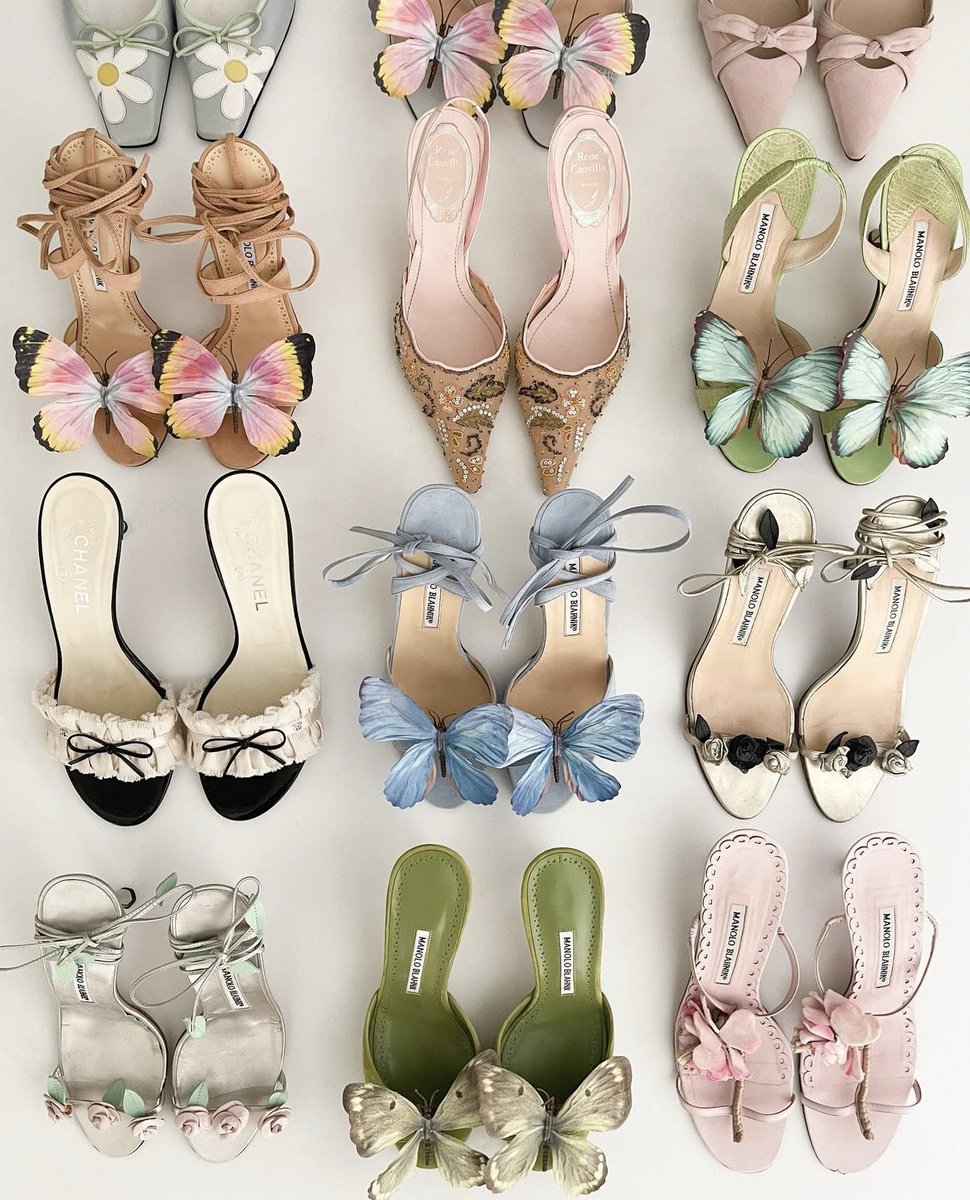 the prettiest vintage heels