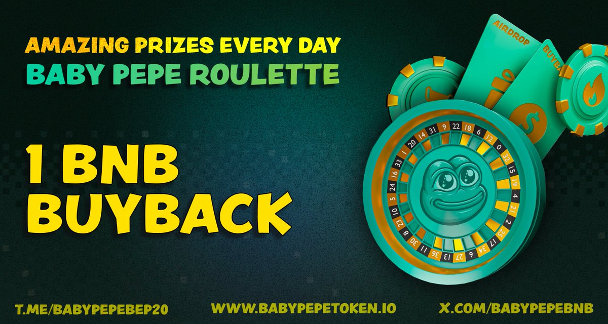 ANOTHER #BABYPEPE BUYBACK DONE!