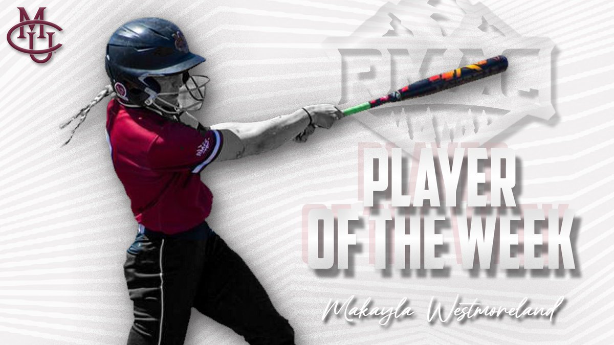 Makayla Westmoreland is your RMAC Player of the Week🤘

#MavUp // #RumbleMavs