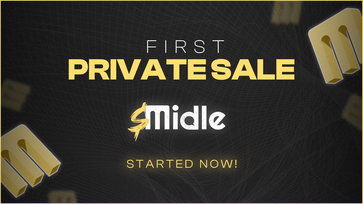 First Private Sale of $MIDLE on <a href="/Spartadex_io/">Sparta Ancient Intelligence - SpartaAI 🛡️⚔️</a> 

ITS STARTED!

launchpad.spartadex.io/details?id=mid…