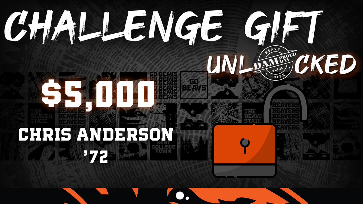 Another challenge gift unlocked 🔓 One more to go ➟ bit.ly/dpd_wbb #GoBeavs x #DamProudDay