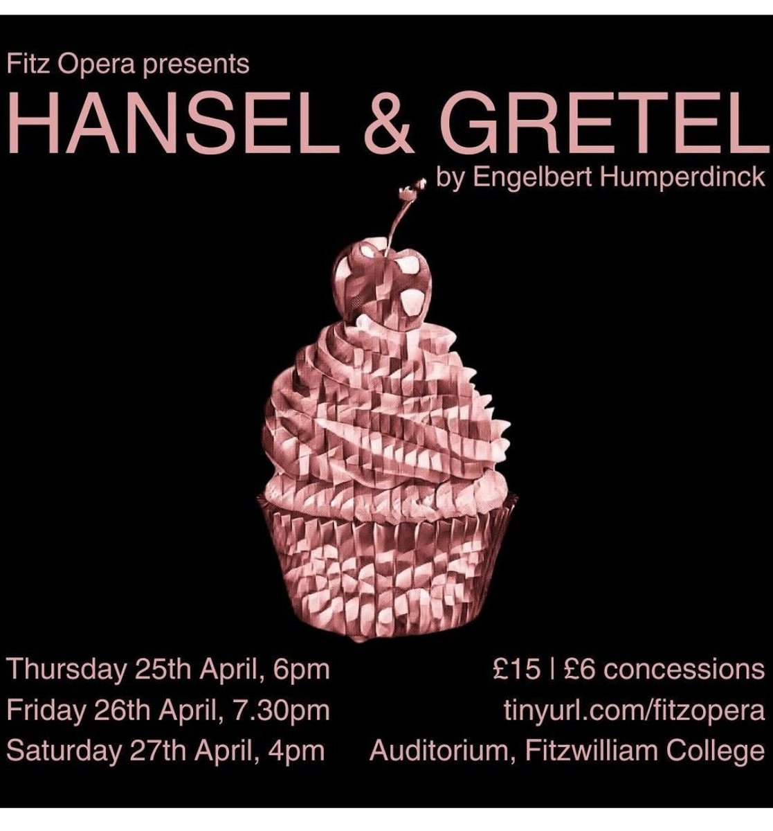 Roll up, roll up...have you bought your ticket for Hansel and Gretel, this year's Fitz Opera? Performances are on Thursday, Friday and Saturday, and you can book your seat here: buff.ly/49R2JTh