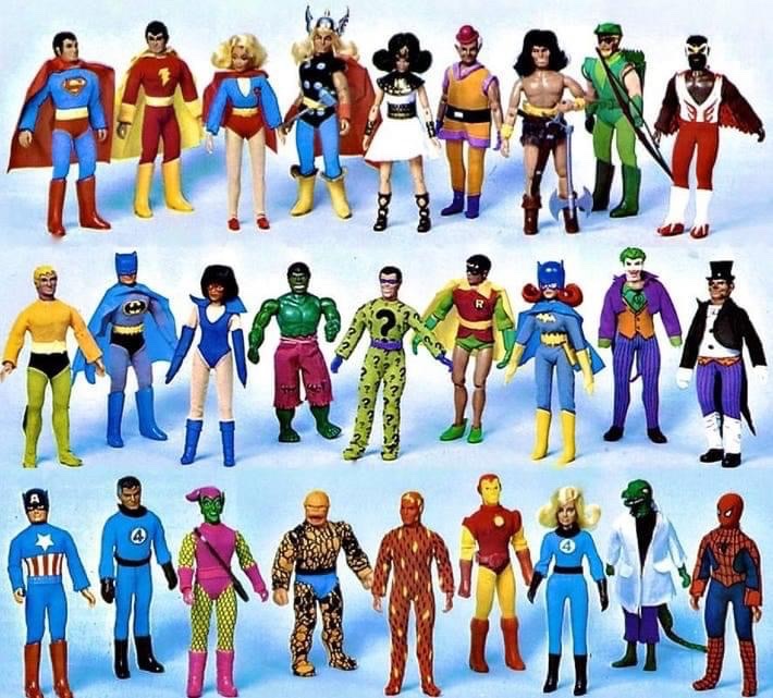 Nothing beats a collection of Mego figures! So many cool ones! Which one you snagging?