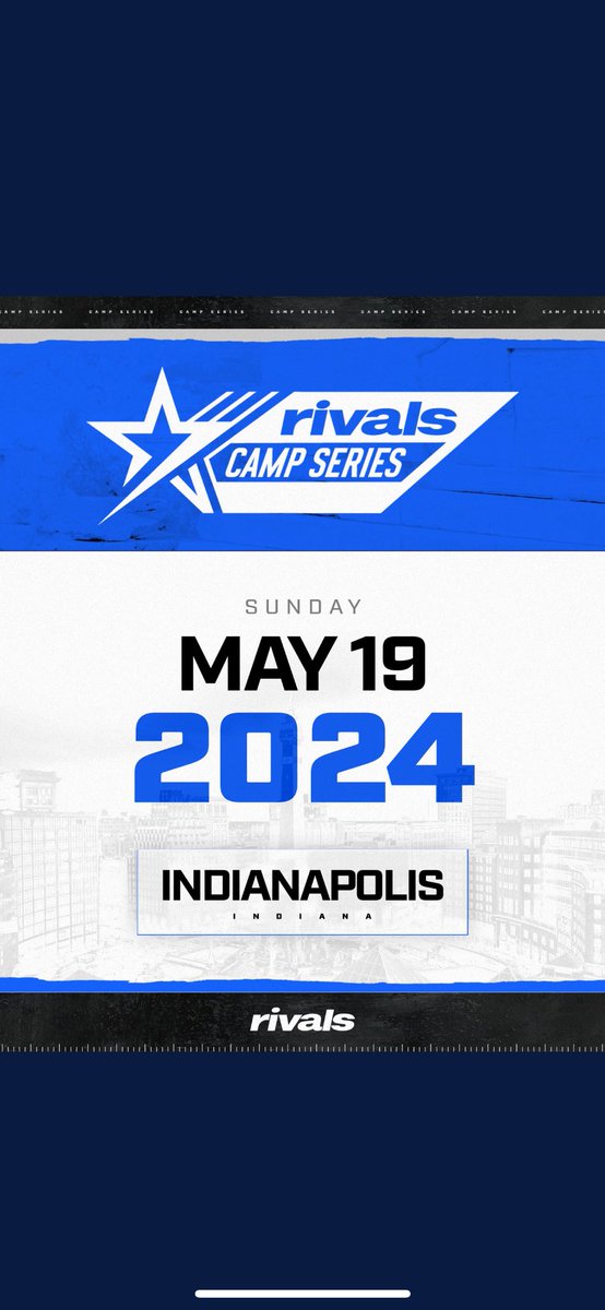 Thank you for the invite @RivalsCamp @Rivals_Jeff