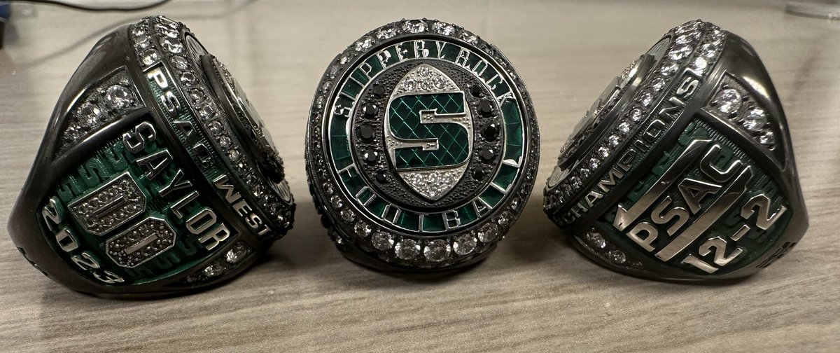 These beauties arrived today and we want to thank <a href="/psuringguy/">greg albert</a> and <a href="/Jostens/">Jostens</a> for helping us knock it out of the park yet again!  GO ROCK!!!
