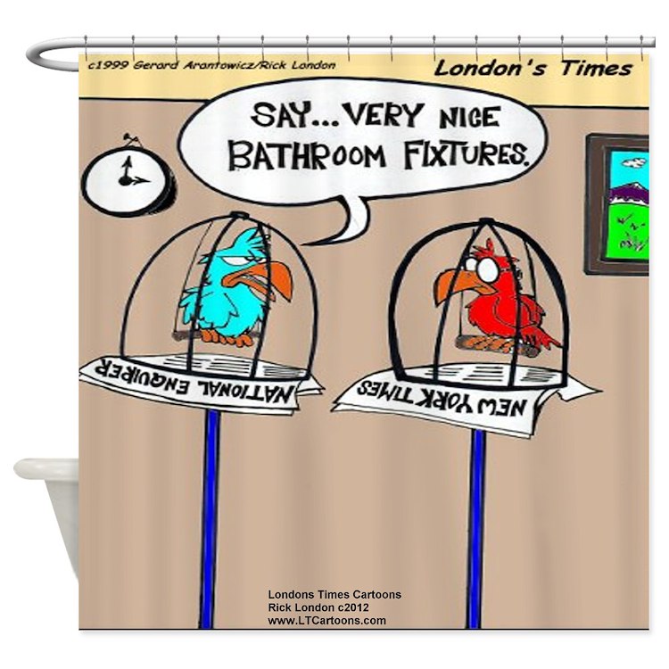 #BathroomDecor has never easier. Google #1 ranked @RickLondon #Cartoon #Gifts has taken several dozen of our most popular they are #onsale at 35% off No #code needed. #Exclusive #Sale @Cafepress #Giftshop #homedecor #bathroom #showercurtains  tinyurl.com/RLShwrCurtns