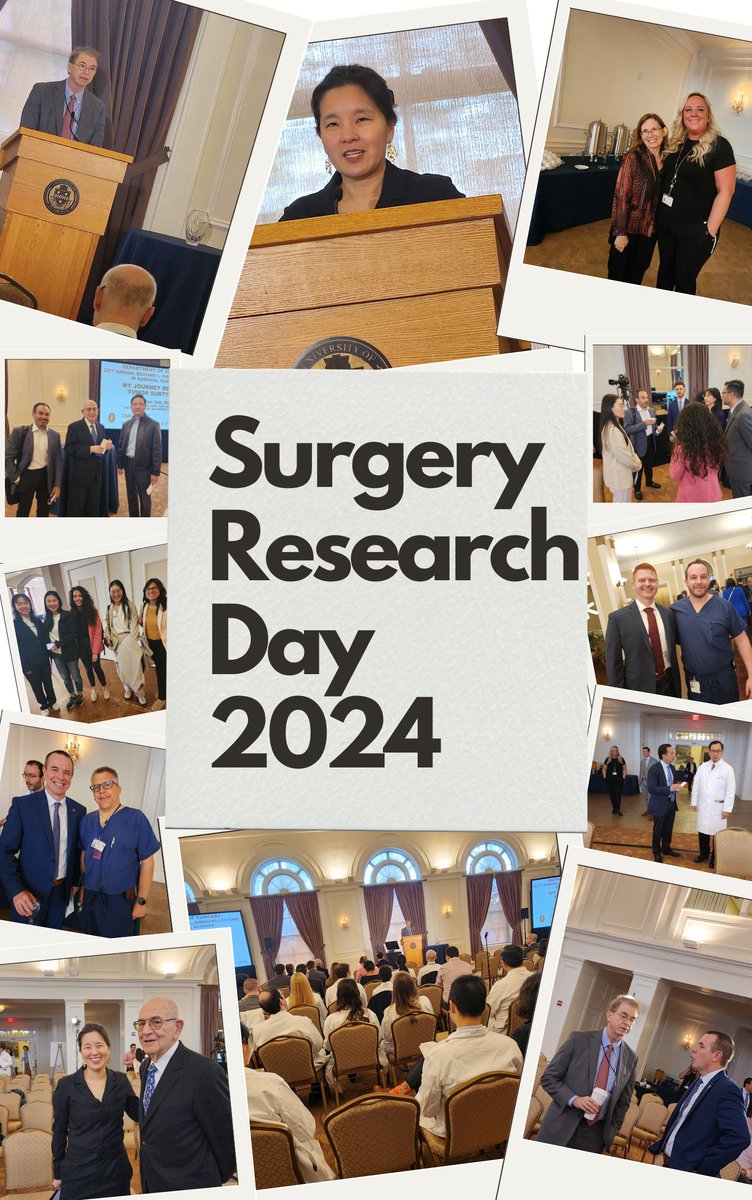 What an exceptional #SurgeryResearchDay we experienced! The array of posters, presentations, and outstanding #SimmonsLecture by @YehlabUNC made it truly remarkable #MedicalScience #Innovation @UNC_Lineberger @UNCSurgery @UNC_SOM @AmCollSurgeons @UPMC @PittTweet @PittCCM @PittCTSI