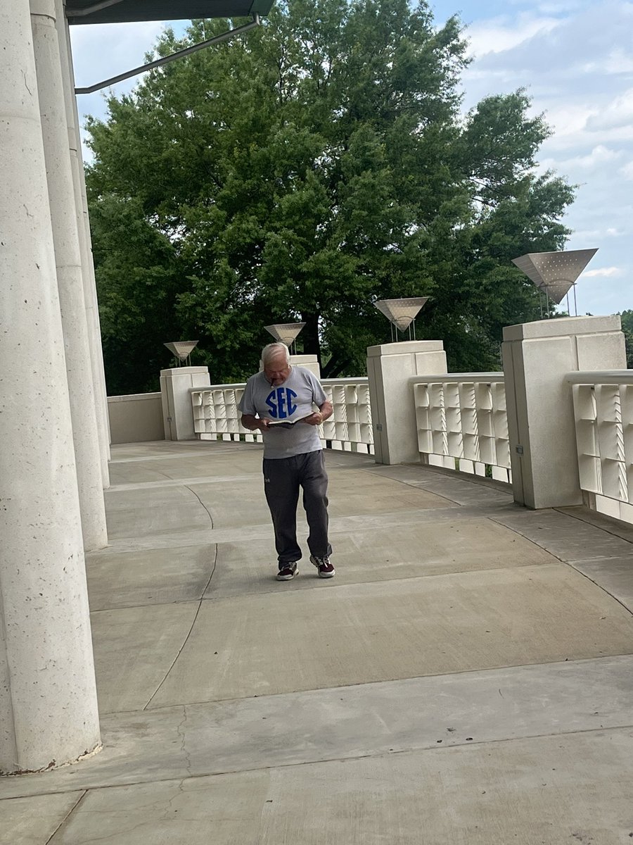 Allie Ware (@allieware22) on Twitter photo The godfather of <a href="/SEC/">Southeastern Conference</a> baseball doing what he does best! Never change <a href="/CoachRonPolk/">Coach Ron Polk</a>. The godfather of <a href="/SEC/">Southeastern Conference</a> baseball doing what he does best! Never change <a href="/CoachRonPolk/">Coach Ron Polk</a>.