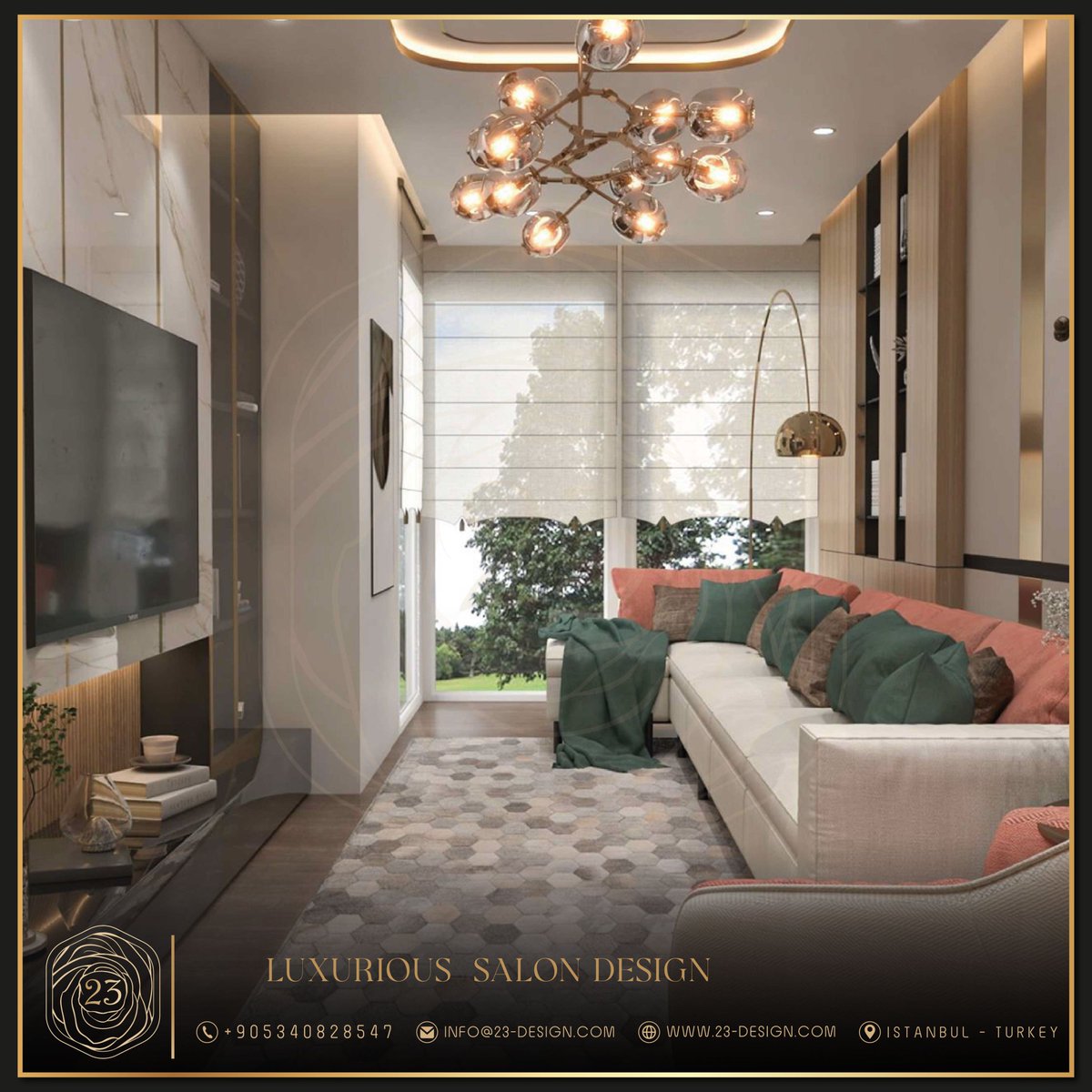 23Interior's tweet image. Luxurious Livingroom design
DESIGN BY 23 INTERIOR DESIGN
@23interior

‌+90-534-082-85-47⁩
Wa.Me/905340828547
#interiordesign #design #interior #homedecor #architecture #home #decor #interiors #homedesign #art #interiordesigner #furniture #decoration