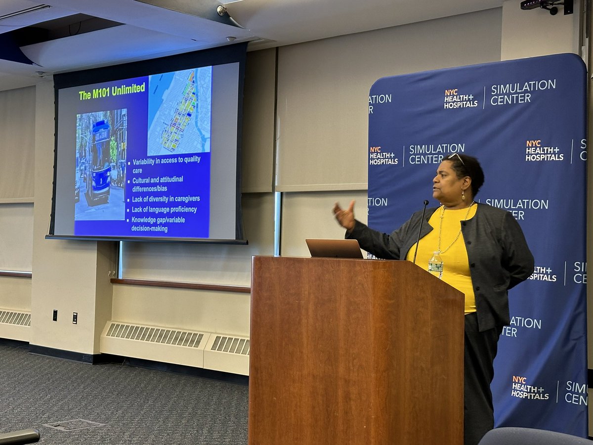 Dana Trottier, PhD, LCAT, RDT/BCT (@createsimdrama) on Twitter photo Grateful to Dean Green from <a href="/CUNYMed/">CUNY School of Medicine</a> for discussing āThe History & Genesis of Healthcare Disparities: Time to Heal & Lead.ā Her powerful words linger: āIn order to get it right we need to actively listen to someoneās story and sit there with our own stuff.ā #healthsimnyc Grateful to Dean Green from <a href="/CUNYMed/">CUNY School of Medicine</a> for discussing āThe History & Genesis of Healthcare Disparities: Time to Heal & Lead.ā Her powerful words linger: āIn order to get it right we need to actively listen to someoneās story and sit there with our own stuff.ā #healthsimnyc