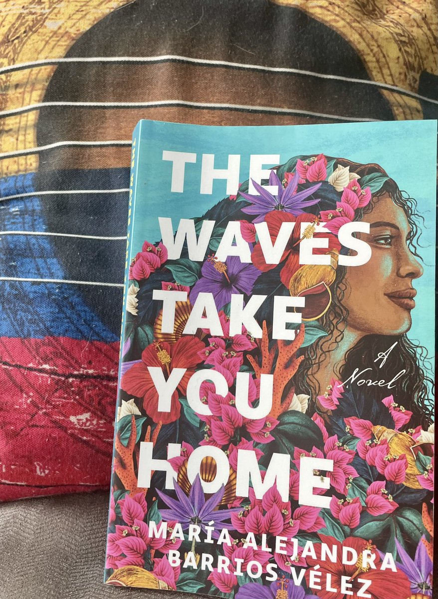 EricScotTryon's tweet image. Just finished THE WAVES TAKE YOU HOME by the wonderful @MariaaleBave 

Take a trip to Colombia in this beautiful novel of family and food and love and fear! So good!! 💙🇨🇴