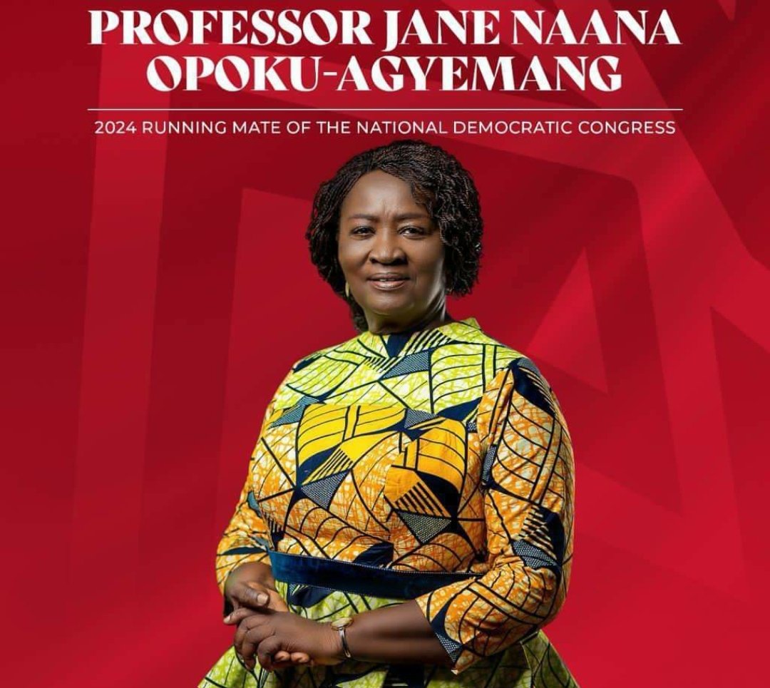 niiafoteyquaye's tweet photo. "I will share in our collective successes and share responsibility for our setbacks, if any, and at the time of reckoning, your excellency John Dramani Mahama,

I will not in the advancement of self-serving ambition, declare to the whole world that, I was only the driver's mate" [Prof Naana Jane Opoku Agyemang - 24/04/2024]