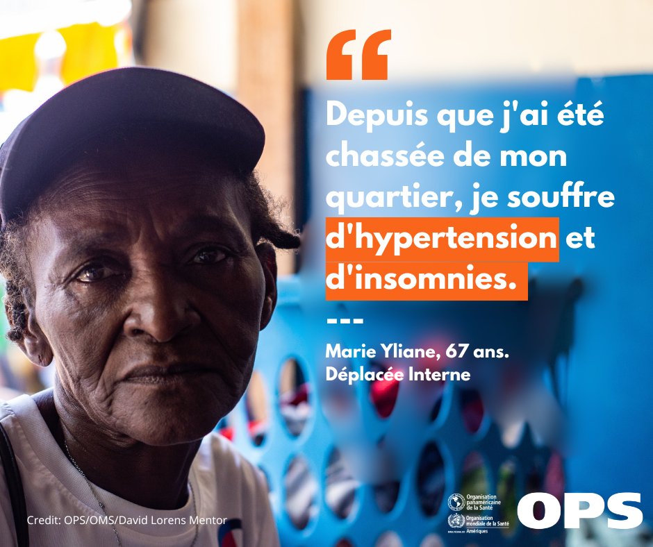 🚨 En réponse à la crise en 🇭🇹, l'#OPSHaiti appui le @MsppOfficiel pour restaurer les soins dans les sites de déplacés. Les cliniques mobiles🚑 aident des femmes comme Marie, dont la santé est affectée par la situation sécuritaire.➕d'infos 👇#HaitiCrisis paho.org/fr/nouvelles/2…