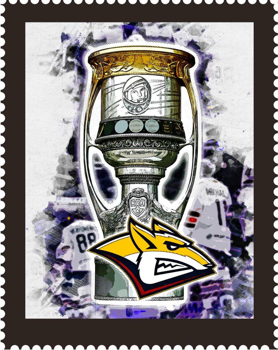 #NFT in honor of winning 2024 #GagarinCup by #Metallurg Magnitogorsk Hockey Club. Minted in the day of win. 24 April 2024.