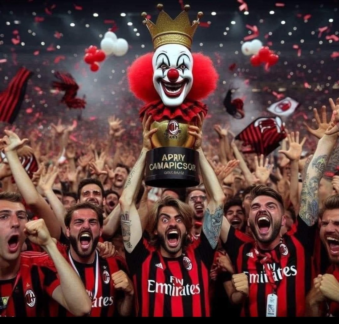 I soliti arroganti pagliacci, non impareranno mai, mai , mai.
#Scudetto #InterCampione #DerbyMilano