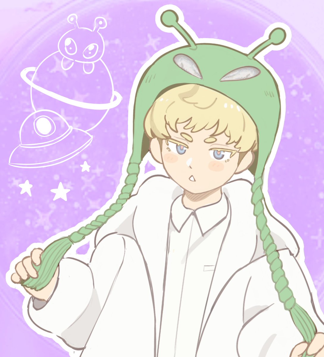 ryo is an alien and he is kinda spacey... #devilmancrybaby