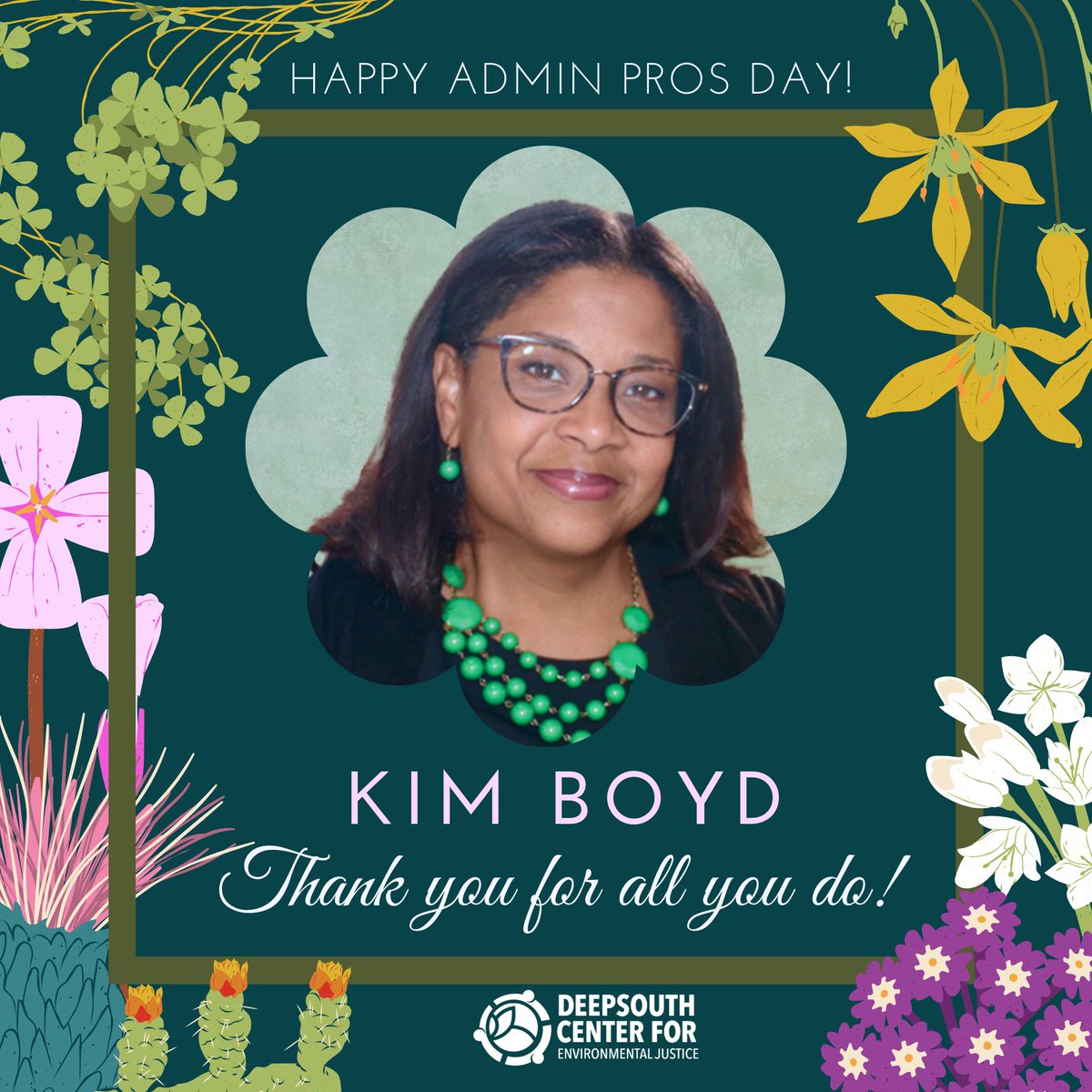 Happy #AdminProfessionalsDay! 🎉 to the incredible Kim Boyd! Your dedication, efficiency, and grace keep things running smoothly. Thank you for all you do! ✨#AdminProDay #ThankYou