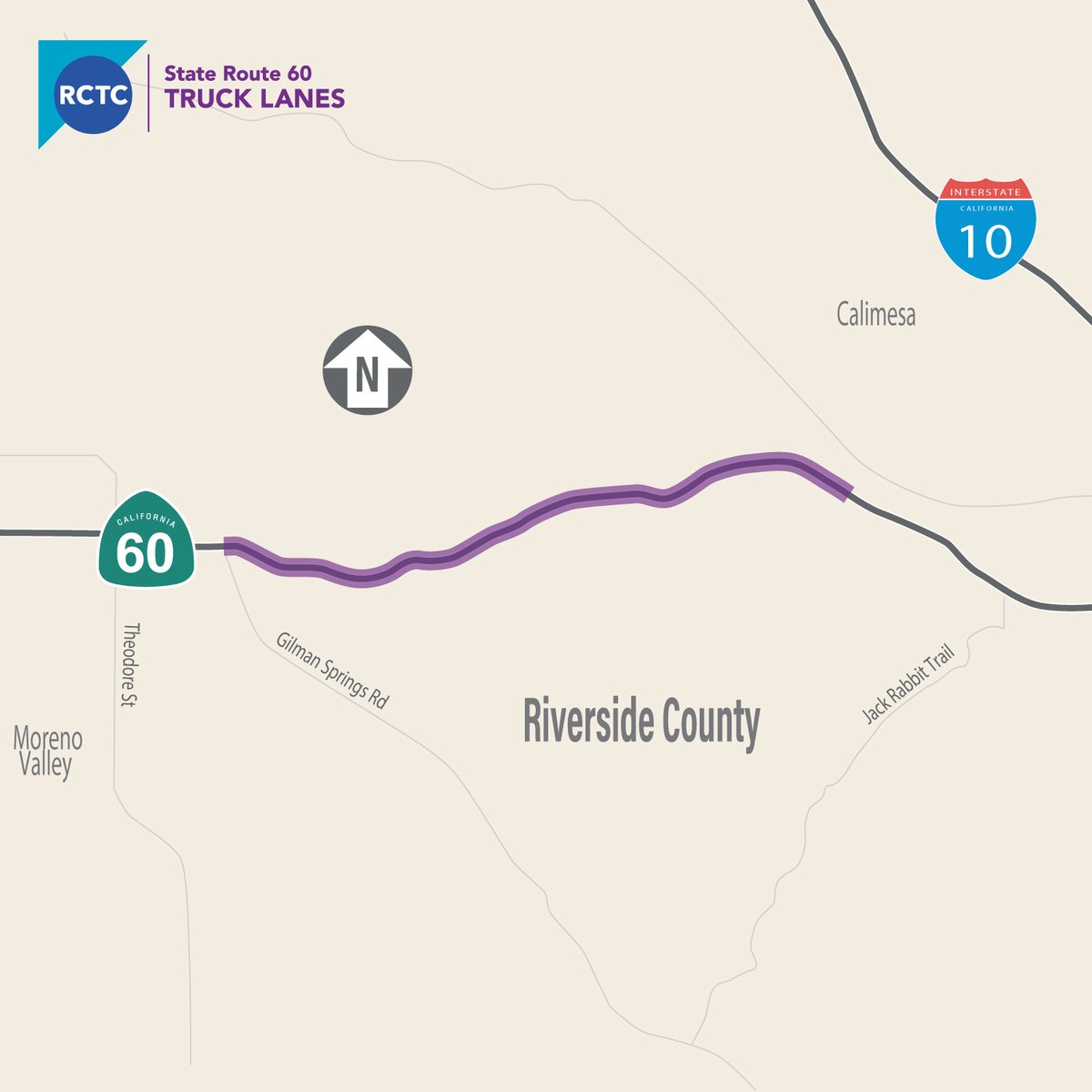 PotreroIC's tweet photo. Nighttime lane closures on eastbound 60 are scheduled between Moreno Valley and Beaumont this week. 
Please see details below:

📅 Thursday, April 25 &amp; Friday, April 26
🕒 9:00 p.m. – 6:00 a.m.
🚧 Eastbound 60 #3 Lane Closure (Truck Lane) https://t.co/PoC17JfO22