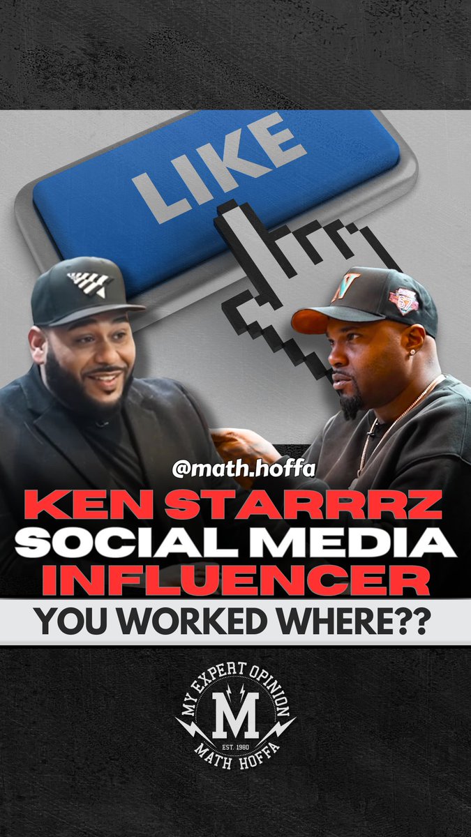 MATHHOFFA's tweet photo. OUT NOW!!!! PT 1: "FROM SOCIAL WORKER TO SOCIAL MEDIA" KEN STARRRZ SHARES HIS START AS A SOCIAL MEDIA INFLUENCER
#MATHHOFFA #MYEXPERTOPINION #PACKINSWAYZE #MRCOMMODORE #KENSTARRZ #DANIELJEAN

CLICK THE LINK BELOW:
-->> https://t.co/DD5DcJl3Or https://t.co/P2IKJvve8v